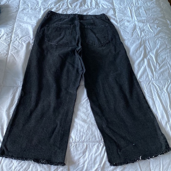 🌟2/20$ Black Washed High-Cut jeans - Picture 3 of 4